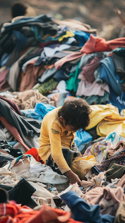 India’s Textile Trash Mountains : What’s Going On with Our Clothes? 👕⛰️