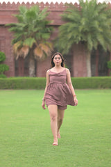 Tiered Linen Set with Bow Detail