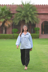 Shirt with Puffed Sleeves
